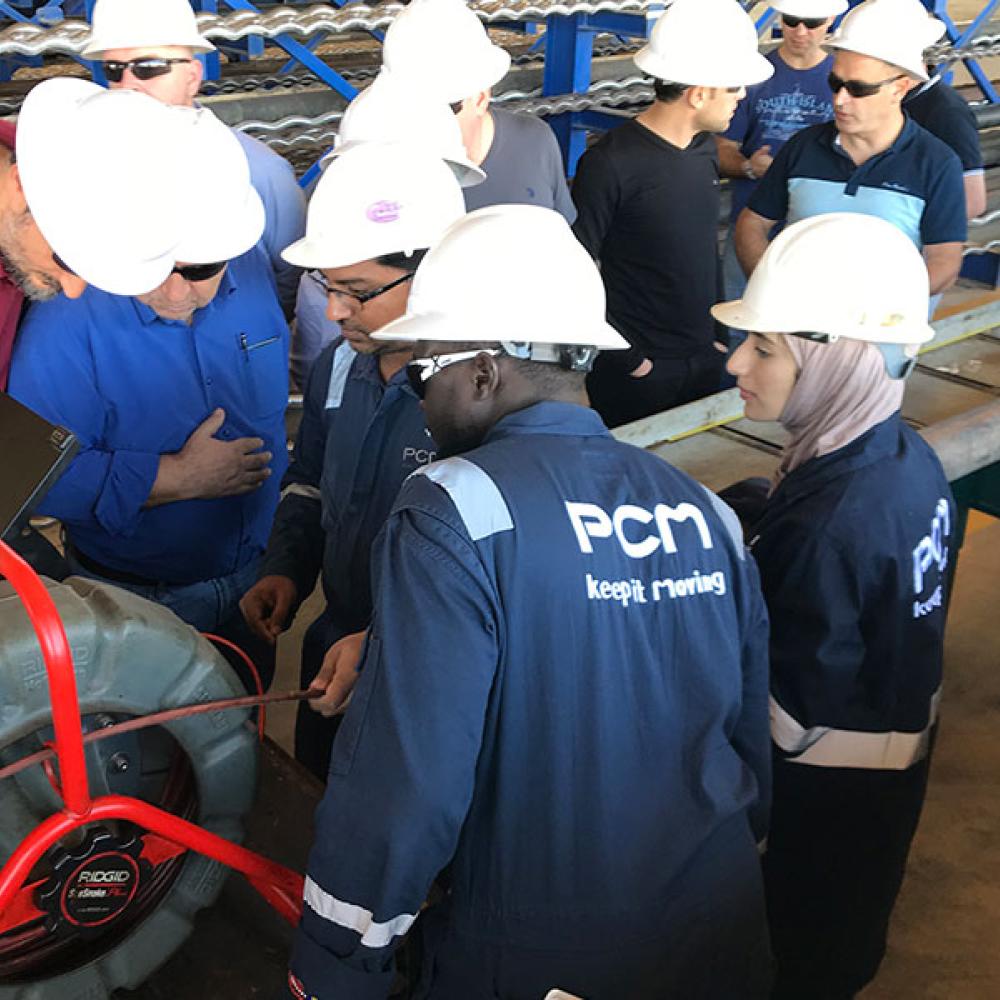 Russian visit in PCM in Oman