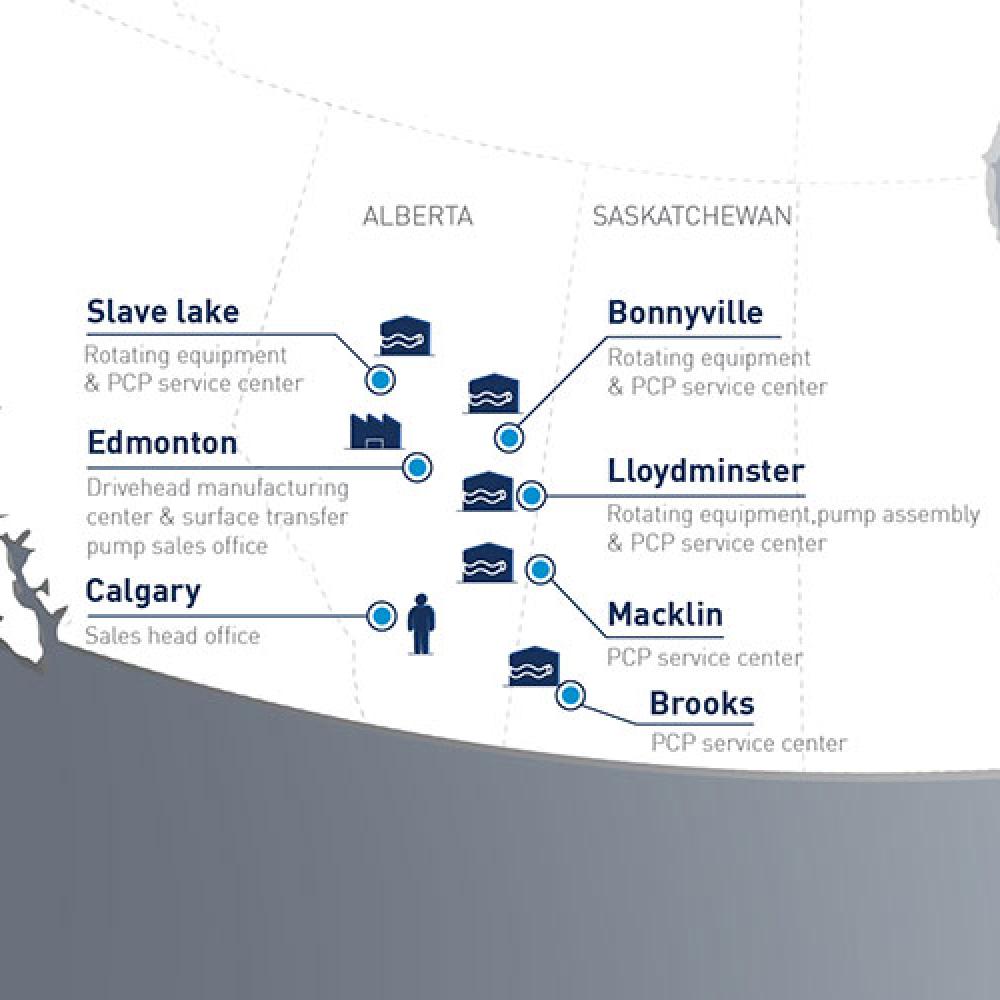 PCM Canada locations